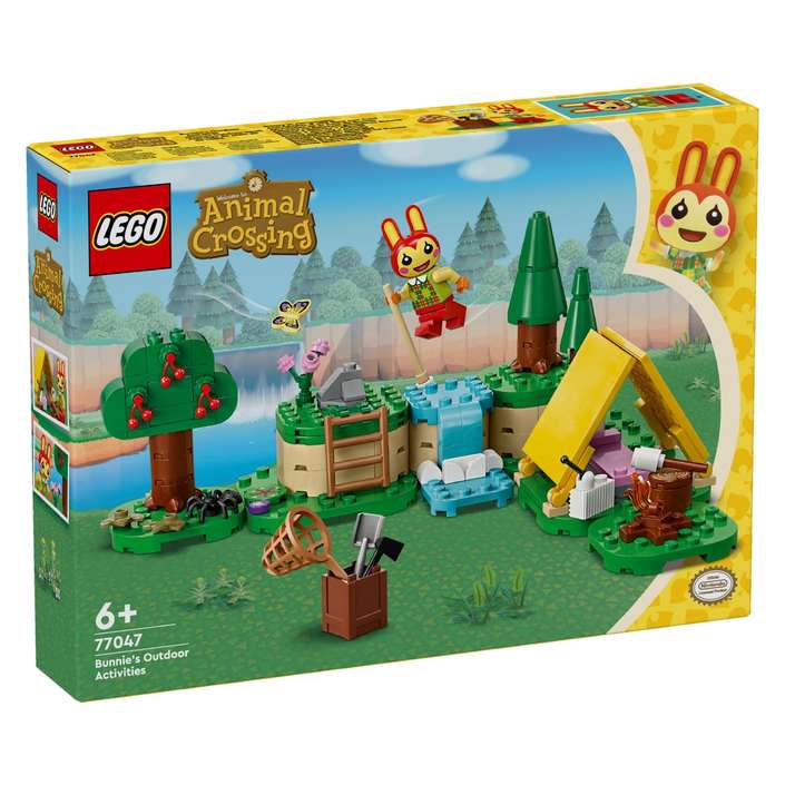 LEGO ANIMAL CROSSING 77047 Bunnie uživa u prirodi
