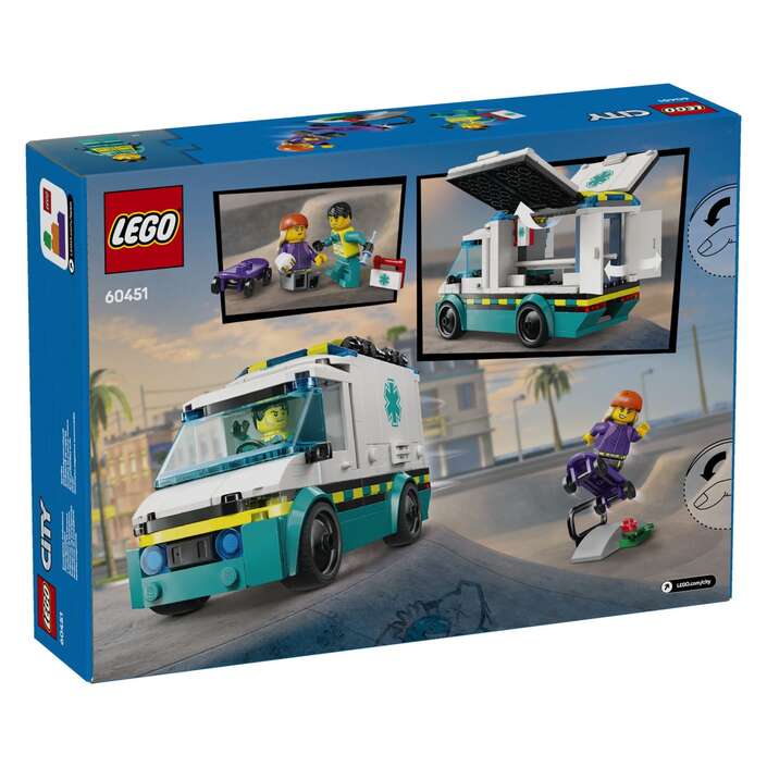 LEGO® CITY 60451 Kola hitne pomoći