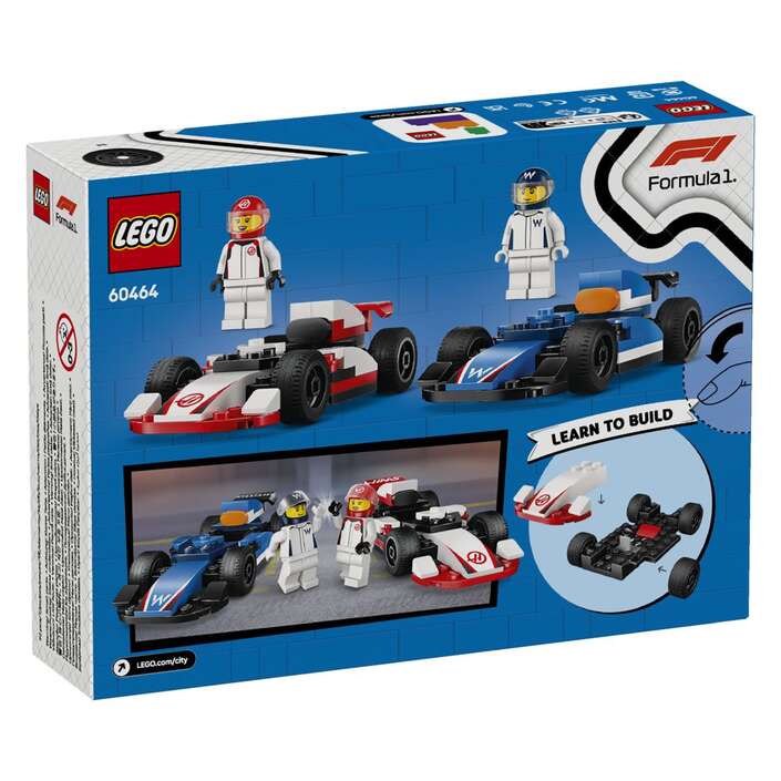 LEGO® CITY 60464 Trkaći auti za F1® Williams i Haas