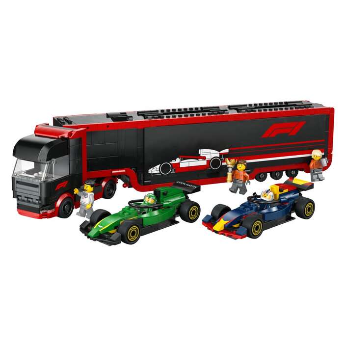 LEGO® CITY 60445 Kamion za F1® s autima RB20 i AMR24 za F1®