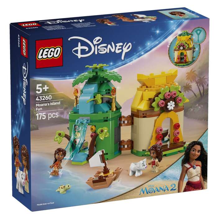 LEGO® DISNEY PRINCESS™ 43260 Vaianina zabava na otoku