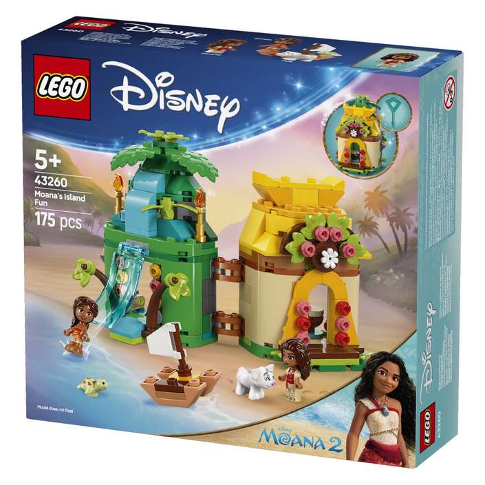 LEGO® DISNEY PRINCESS™ 43260 Vaianina zabava na otoku