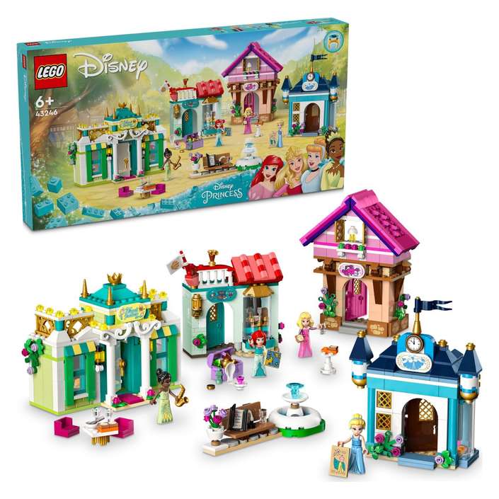 LEGO® DISNEY PRINCESS™ 43246 Pustolovine Disneyjevih princeza na tržnici