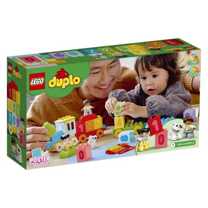 LEGO® DUPLO® 10954 vlakić s brojevima – naučimo se brojati
