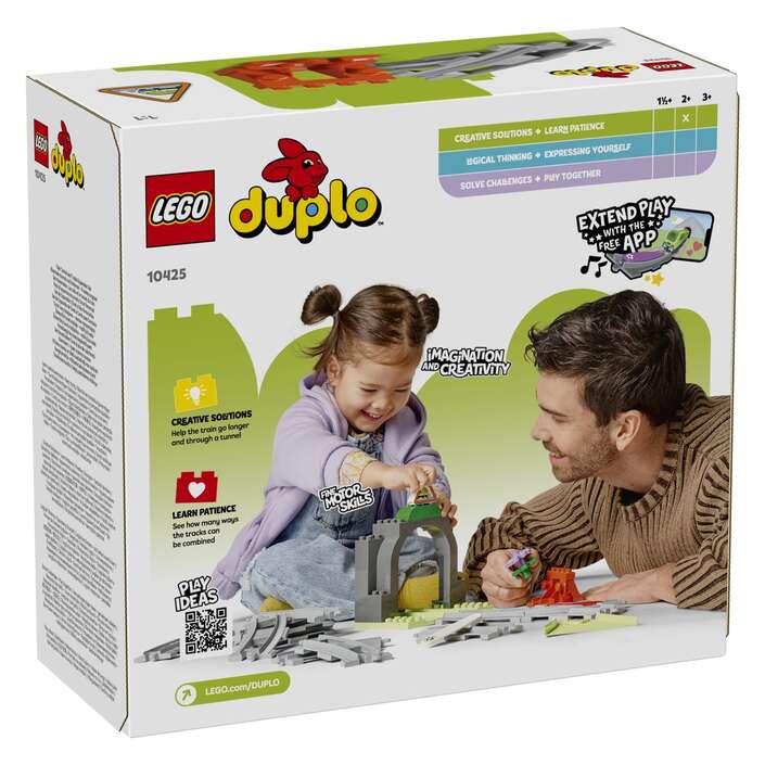 LEGO® DUPLO® 10425 Proširenja: željeznički tunel i tračnice