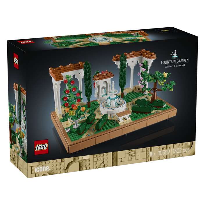 LEGO® ICONS 10359 Vrt s fontanom