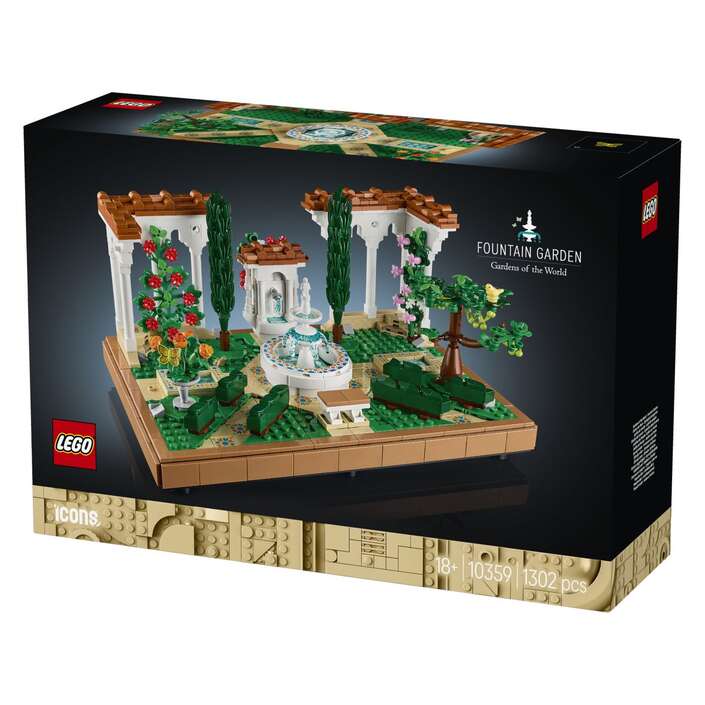 LEGO® ICONS 10359 Vrt s fontanom