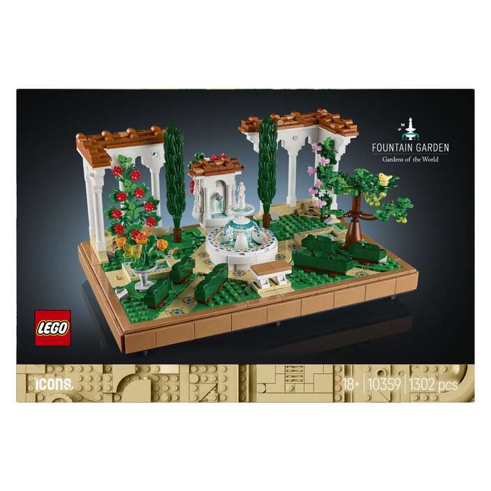 LEGO® ICONS 10359 Vrt s fontanom