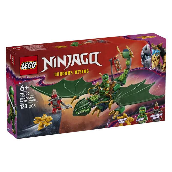 LEGO® NINJAGO® 71829 Lloydov zeleni šumski zmaj