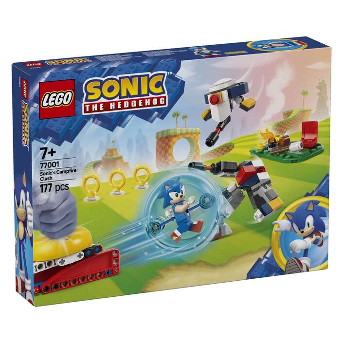 LEGO® SONIC 77001 Sonic i sukob kraj logorske vatre