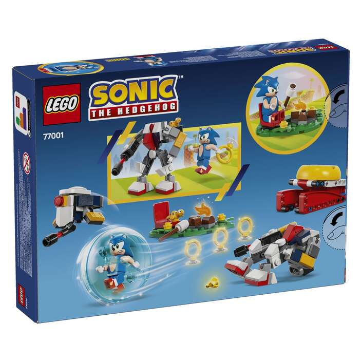 LEGO® SONIC 77001 Sonic i sukob kraj logorske vatre