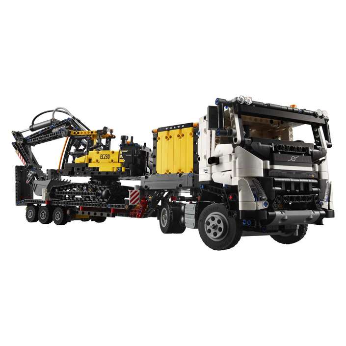 LEGO® TECHNIC™ 42175 Kamion Volvo FMX i električni bager EC230