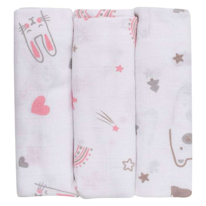 BUBABA BY FREEON tetra pelena 3/1 zeko light pink 48037