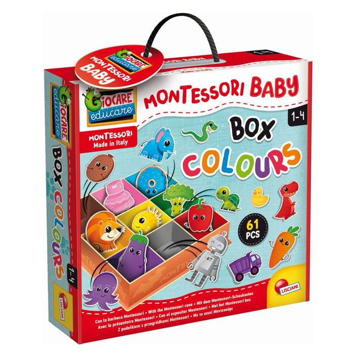 LISCIANI Montessori Baby životinje i boje igra grupiranja i sortiranja 92765