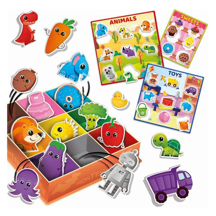 LISCIANI Montessori Baby životinje i boje igra grupiranja i sortiranja 92765