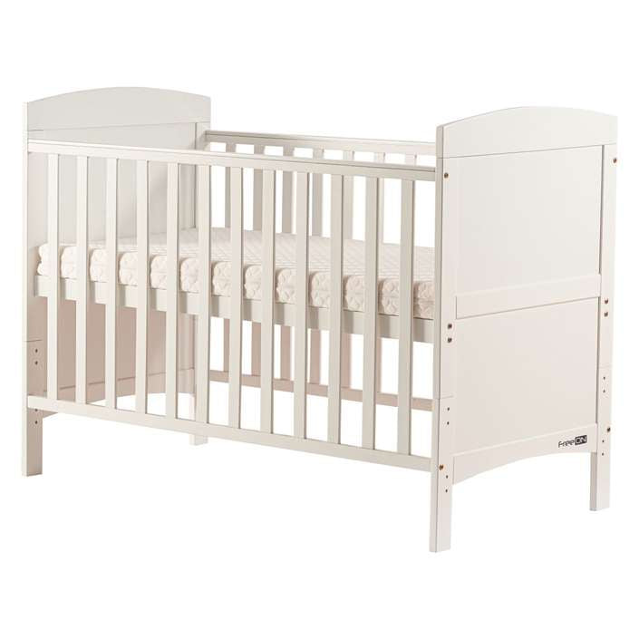 FREEON dječji krevet 120x60 cm Lory drveni white 49157