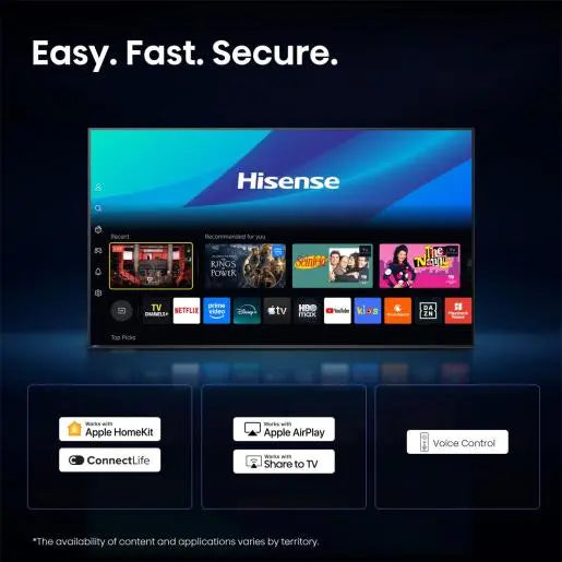 Televizor HISENSE 50E7S PRO 2026, 127 cm (50"), Hi-QLED, 4K UHD, Smart TV, VIDAA OS
