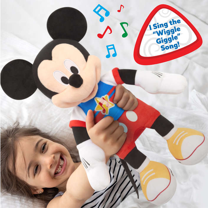 JUST PLAY pliš Mickey Mouse Singing Fun 14619