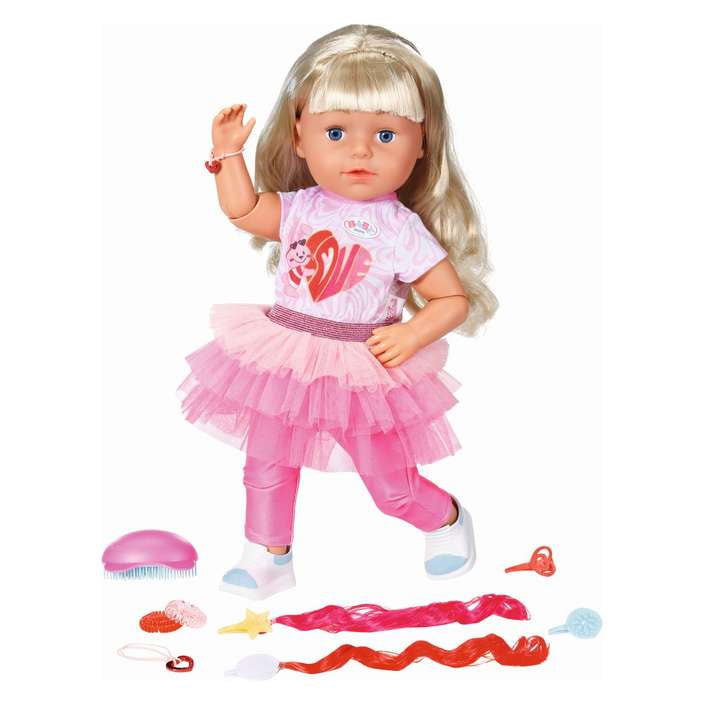 ZAPF BABY BORN lutka Sister Style &amp; Play 43cm 833018