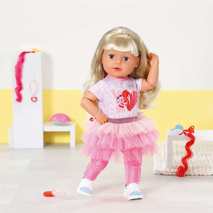 ZAPF BABY BORN lutka Sister Style &amp; Play 43cm 833018