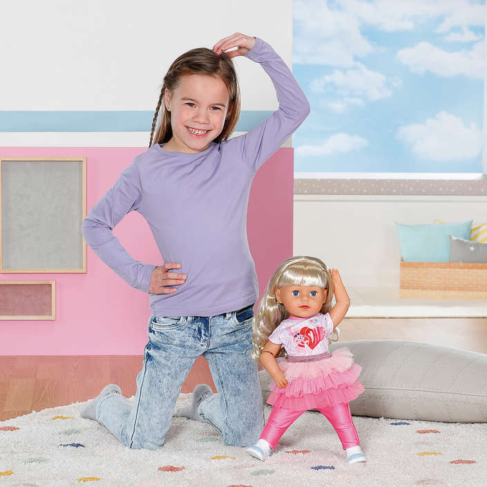 ZAPF BABY BORN lutka Sister Style &amp; Play 43cm 833018