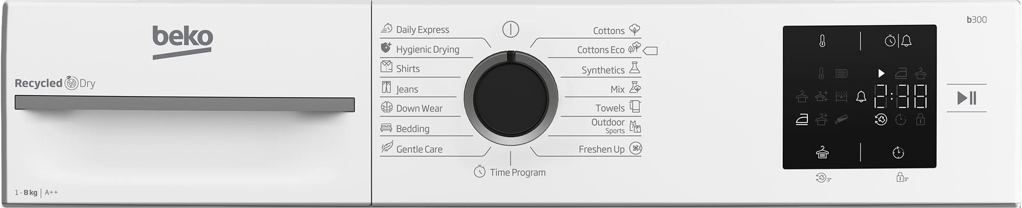 Sušilica rublja Beko BM3T38230W