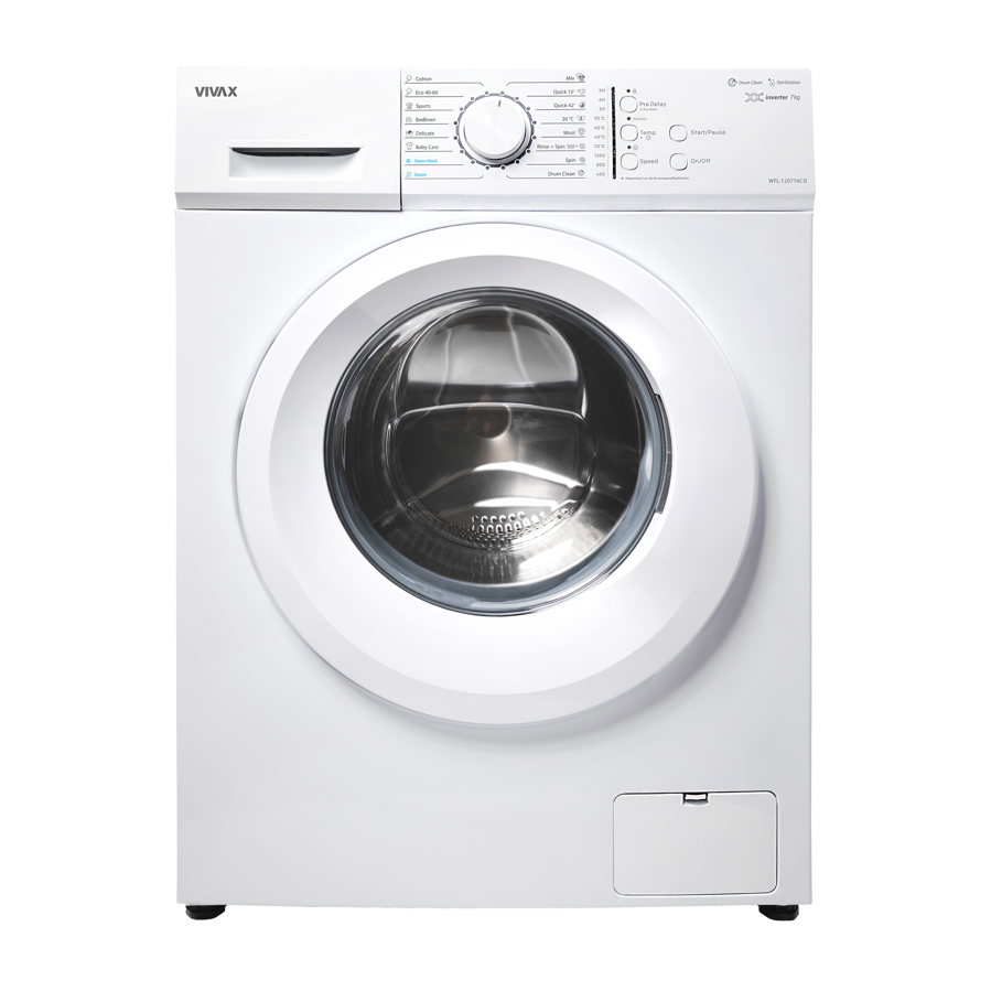 VIVAX HOME perilica rublja WFL-120716CSI