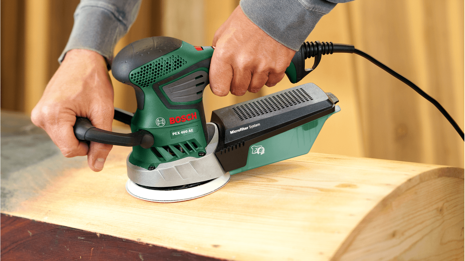 Bosch ekscentrična brusilica PEX 400 AE