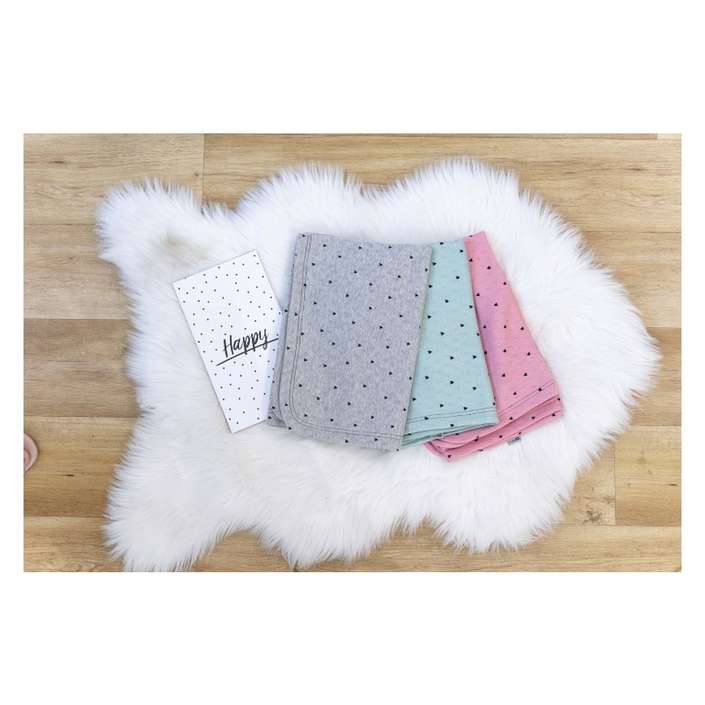 BUBABA BY FREEON dekica srca pink 87271