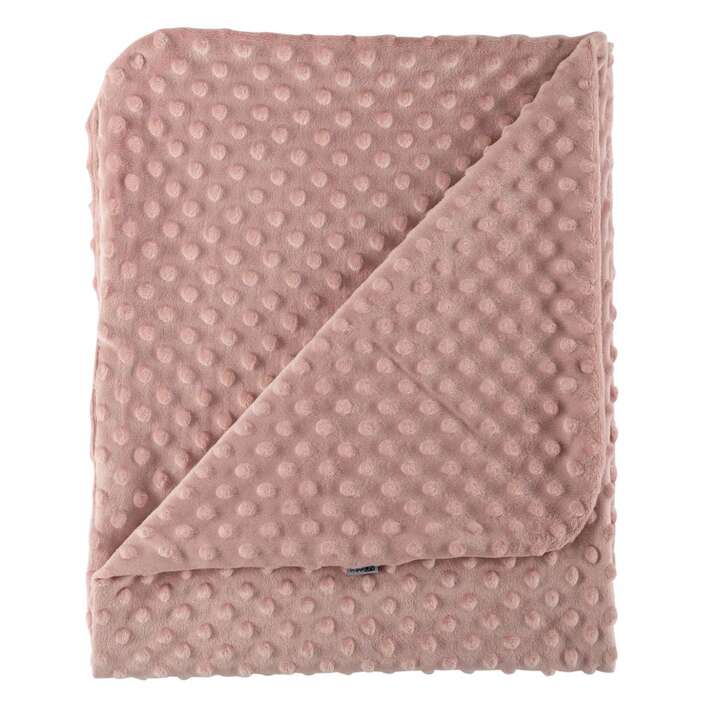 BUBABA BY FREEON dekica Minky, 75x90 cm pink 84027