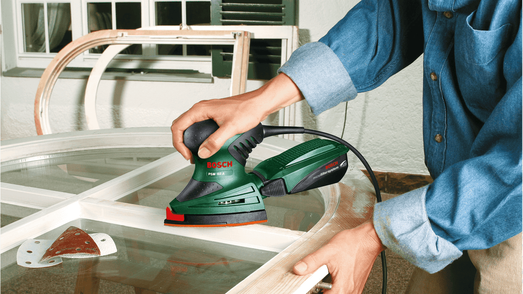 Vibracijska brusilica BOSCH PSM 160 A + ACE