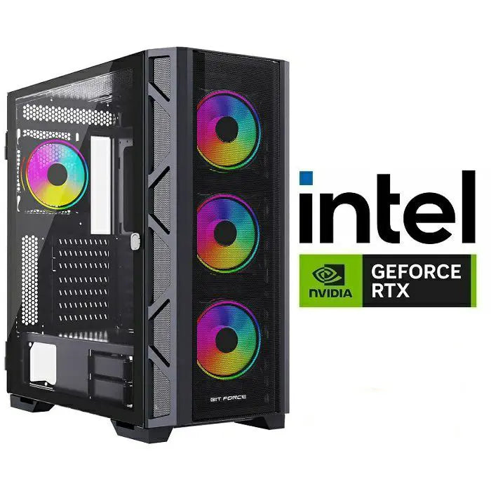 Gamer Hurricane, Intel Core i7 12700F up to 4.9GHz, Vodeno hlađenje, 16GB DDR4, 1TB NVMe SSD, NVIDIA GeForce RTX5060 8GB, No ODD, 5 god jamstvo