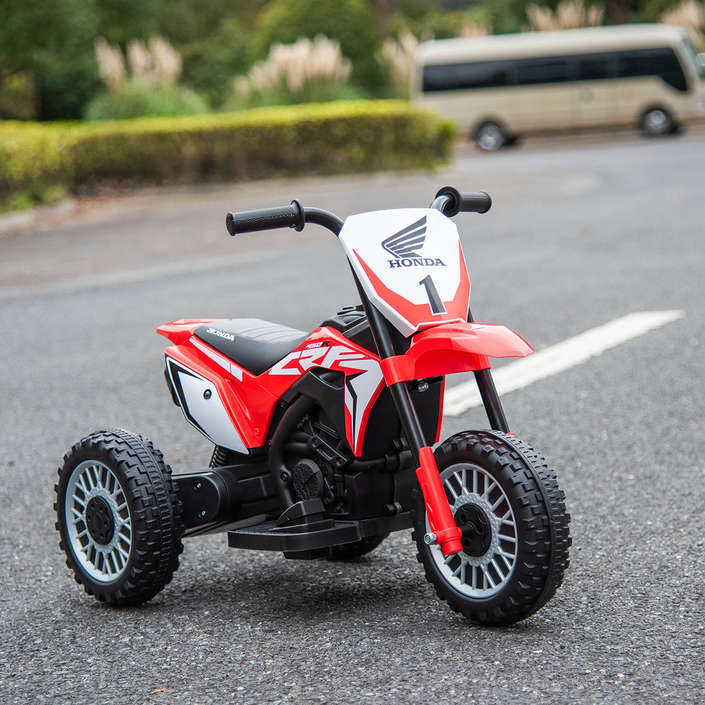 PRINCE TOYS Motor licencirani Honda mini 6V, crvena