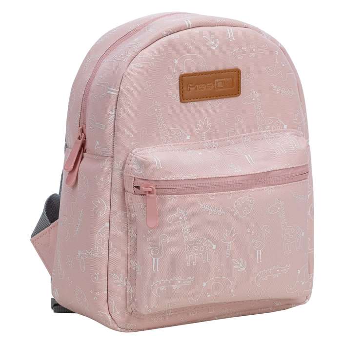 FREEON nelicencirani ruksak za vrtić Small animals dusty pink 49034