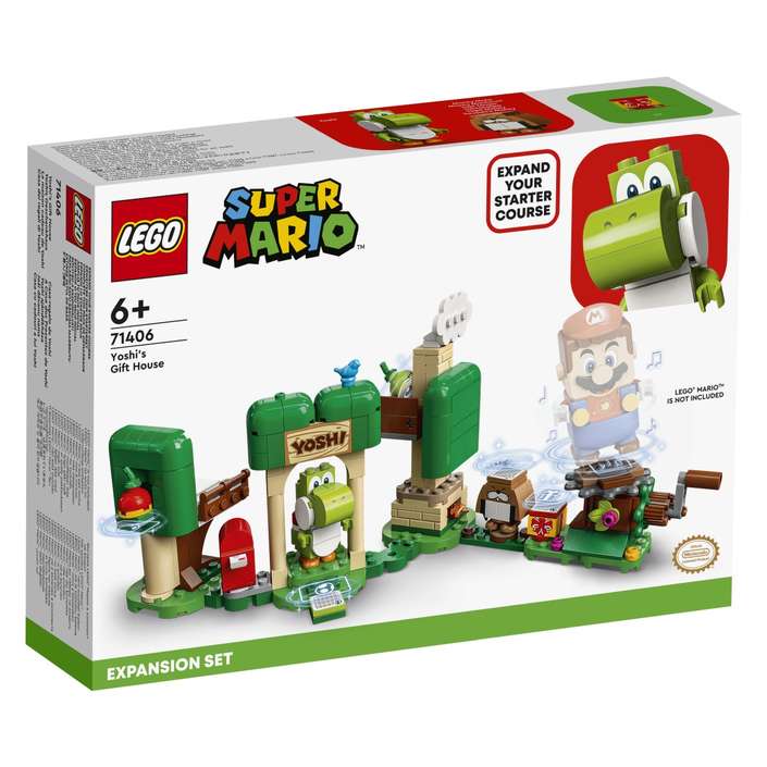 LEGO® SUPER MARIO™ 71406 Yoshijeva poklon-kuća – proširena staza