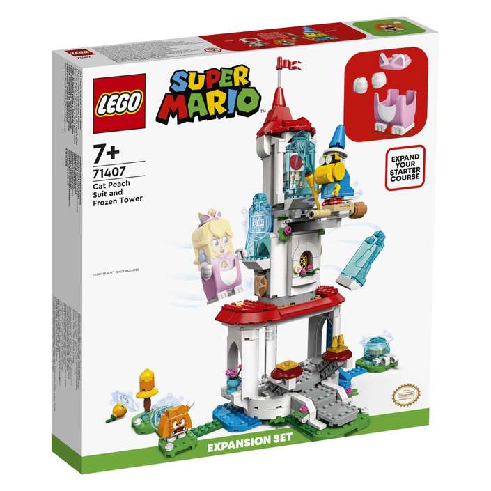LEGO® SUPER MARIO™ 71407 Kostim Cat Peach i ledeni toranj – proširena staza