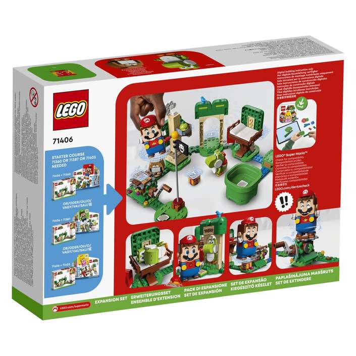 LEGO® SUPER MARIO™ 71406 Yoshijeva poklon-kuća – proširena staza