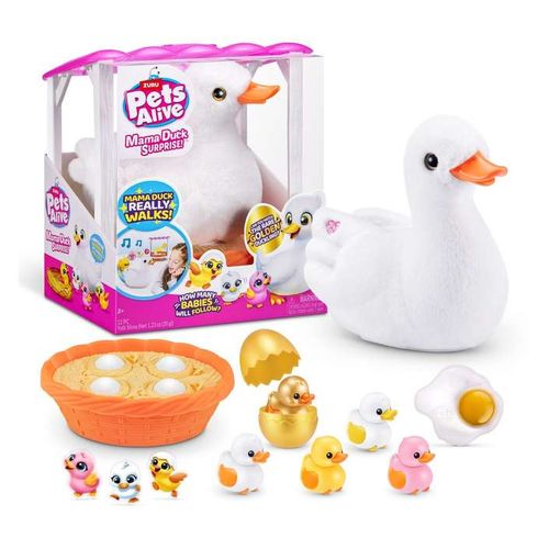 ZURU pliš patka Pets Alive Mama Duck 9548